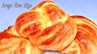 Самые популярные СЛОЕНЫЕ БУЛОЧКИ турецкая АЧМА просто и быстро Люда Изи Кук выпечка sweet buns