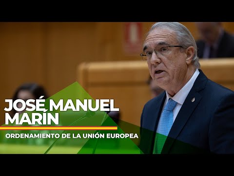 Intervención de JOSÉ MANEL MARÍN en el Pleno del Senado del 22 de diciembre de 2022