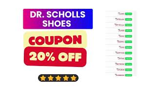 Dr Scholls Shoes Coupon Code Discount Code 20% OFF