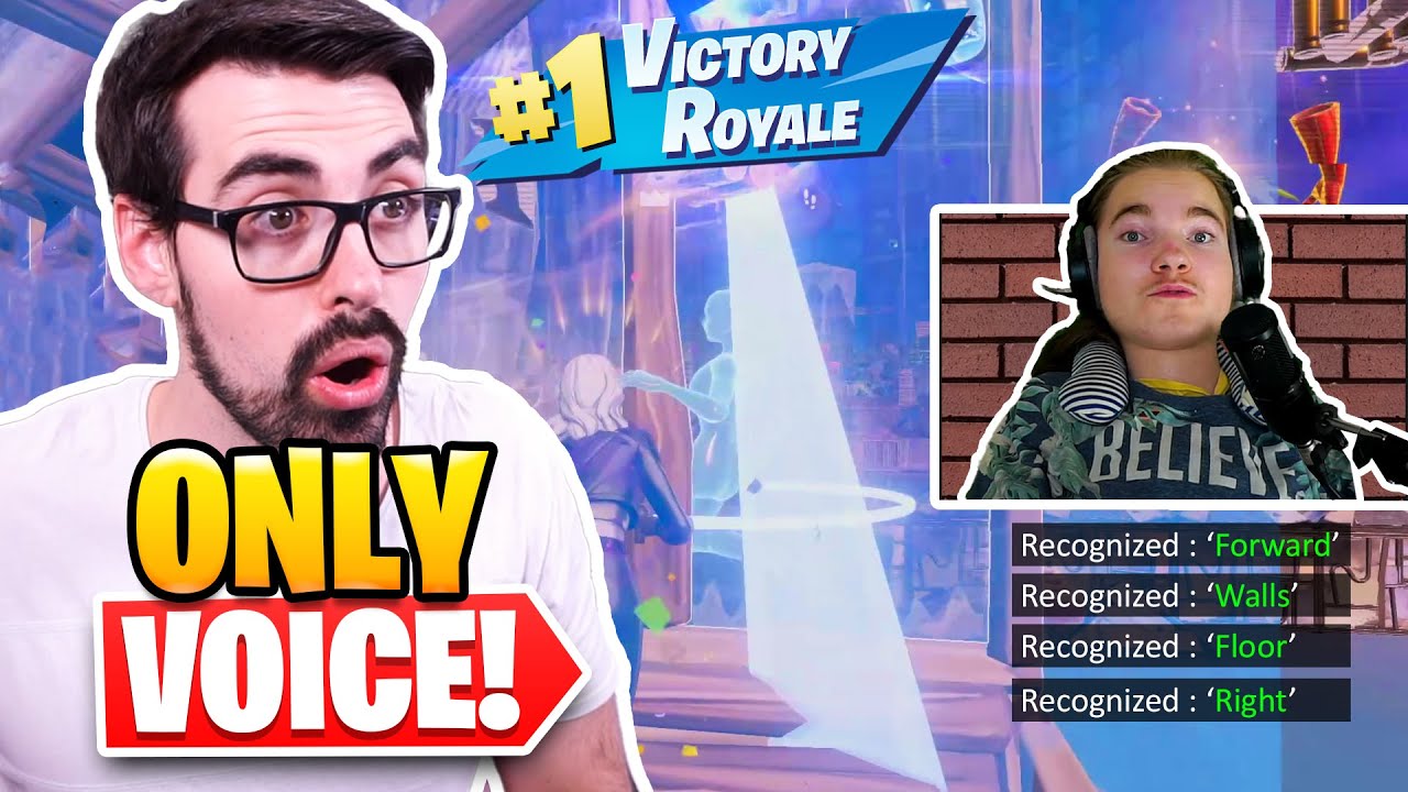Competing in Fortnite Using Only His Voice!? | Cash Cup Recap