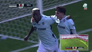 Philippe Keny Başakşehir 1-0 Boluspor Ziraat Türkiye Kupası 5. Tur Maçı