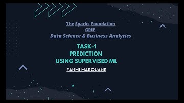 Task 1 - Data Science and Business Analytics Internship | The Sparks Foundation GRIP