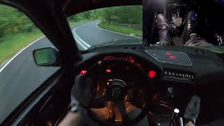 Mountain Touge Drifting - BMW E34 m60b40 - onboard + pedal cam/foot work Resimi