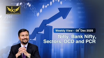 Weekly Market Outlook on - Nifty, BankNifty, Sectors, OCD, PCR for the week starting 08th Dec 2025