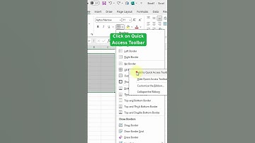 Boost speed with your own Excel shortcuts on Quick Access Toolbar #ithunar #it_hunar #exceltips