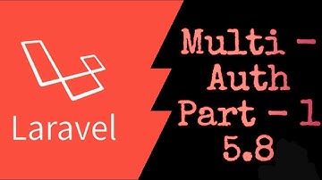 Multiple Authentication in Laravel 5.8 - Hindi  Part 1