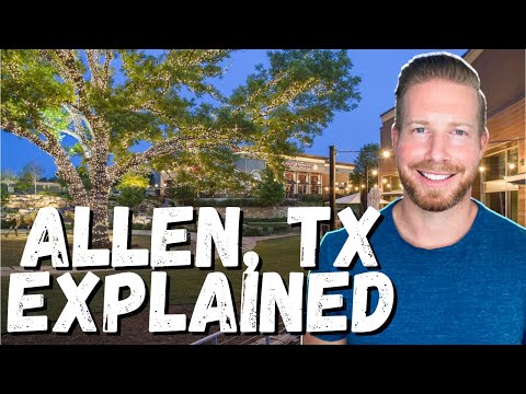 Vidéo: Où est allen tx ?