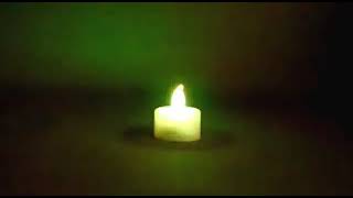 Alev Görünümlü Renkli Plastik Mum screenshot 2