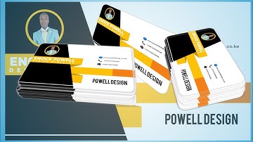 Business cards design on Android in PixelLab