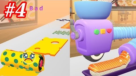 Sushi Roll 3D - All Levels Gameplay Walkthrough Android,ios #4