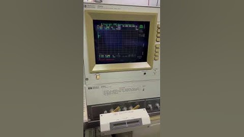 HP 4194A S/N 2830J05068 bridge unbalanced