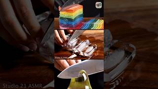 Ice 🧊, wool 🧶 & pear 🍐 …  Pure relaxing cool vibes ✨ #asmr #satisfying #relaxingvibes #viral