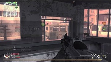 Modern Warfare 2 Multiplayer Gameplay - Call of Duty MW2 - NUKE #1 - 38 Kills w/ P90