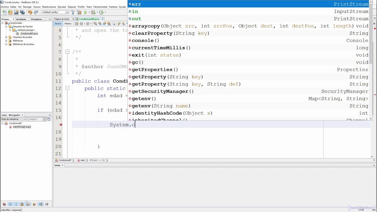 El Condicional if en Java - YouTube