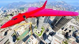 Gta 5 Spiderman Jumping Off Airplane Rgagdolls (Euphoria Physics/Ragdolls)