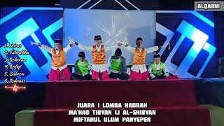 Juara 1 Lomba Tarian Hadrah Ma'had Tibyan Li Al-Shibyan Miftahul Ulum Panyeppen