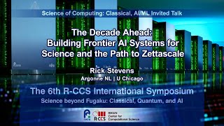 The Decade Ahead: Building Frontier AI Systems for Science and the Path to Zettascale
