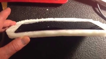 Polymorph Plastic Mould Crushes Android Tablet Screen