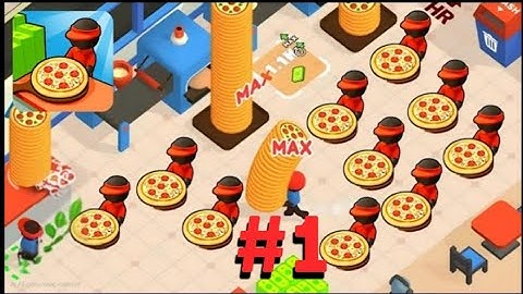 Pizza Restaurant Gameplay Walkthrough – All Levels (Part 1).
