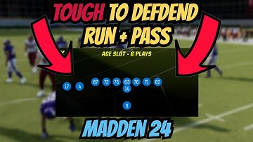 EXTREMELY BALANCED SCHEME! Singleback Ace Slot Mini Scheme | Madden 24 Tips & Tricks