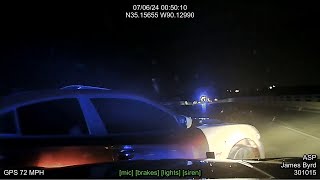 Pursuit/TVI I-40 Hughes to West Memphis Arkansas State Police Troop D, Traffic Series Ep. 1046