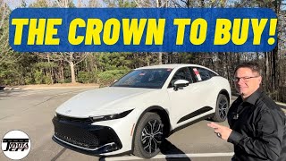 Why Buy 2023 Toyota Crown XLE? Loaded, Affordable, Fun!