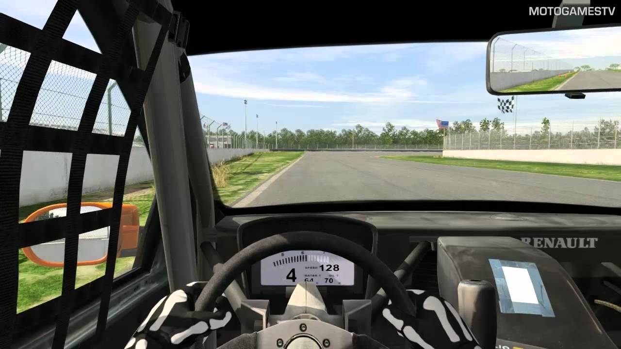 rFactor 2 Beta - Renault Clio Cup at Palm Beach