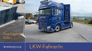 LKW-FahrerIn - eine tragende Rolle bei Winter
