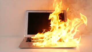 Laptop, Fire, Overheating video