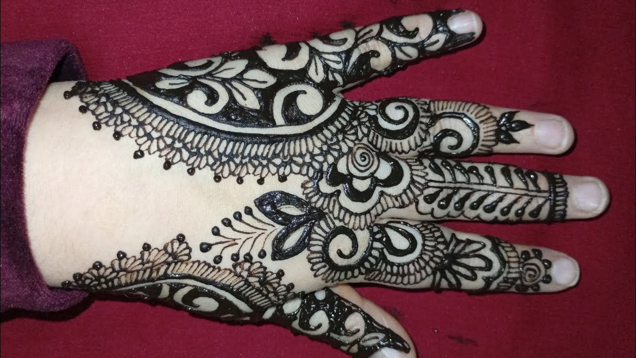 Prettiest Mehndi Design|Latest Unique Mehndi Design|Back Hand Mehndi Design