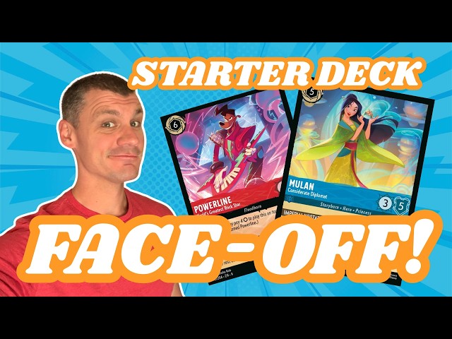 powerline starter deck lorcana Disney TCG Fabled Single-Player (Powerline and Max Goof ) Disney Lorcana TCG Starter Deck