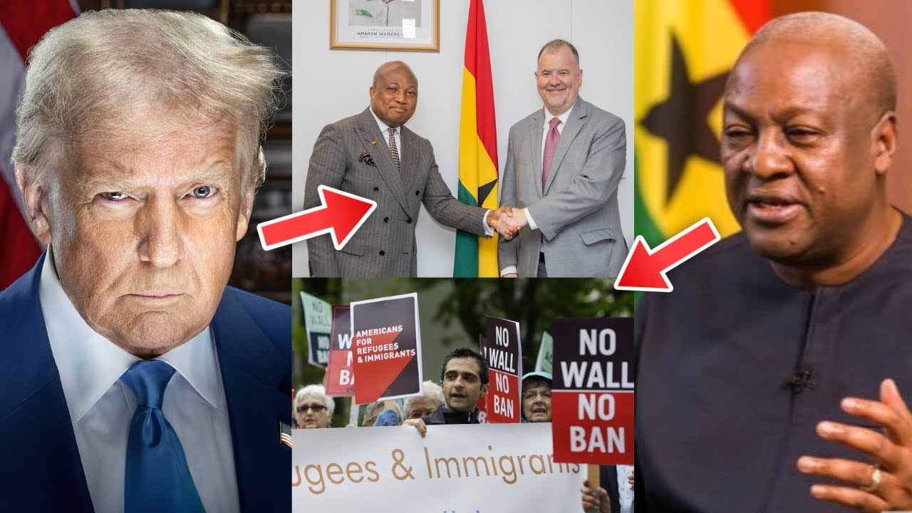 USA Prez Trump SUSPENDS Visa For Ghana & Over 70 Countries - FULL STORY