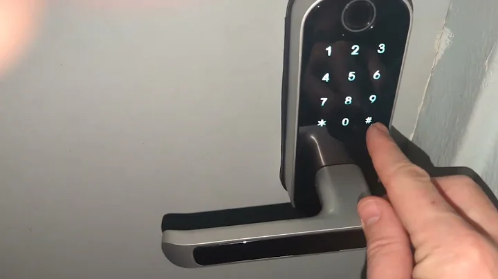 How to use a Sifely handle digital lock step by step instructions.