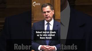 Robert Jenrick stands up for slain student Henry Novak!