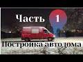 Часть 1. Строим автодом своими руками на базе фургона Fiat Ducato (Утепление, обшивка, покраска)