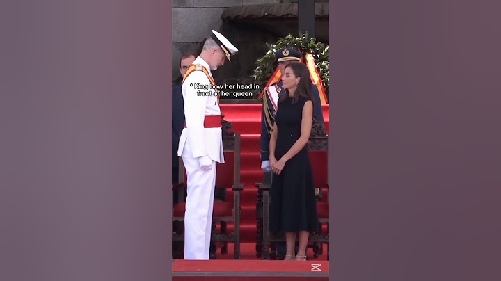 King Felipe bow her head #princess #king #history #shorts