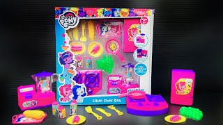 6 Minutes Satisfying with Unboxing My Little pony Kitchen Set | ASMR Relaxing No Talking EP.17