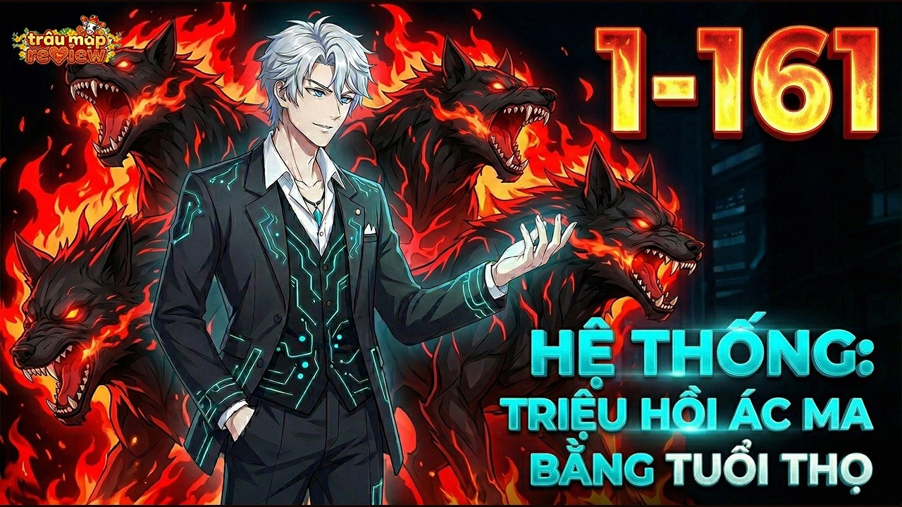 《C1 - 161》Hệ Thống Hack Tuổi Thọ, Lấy Lửa Địa Ngục Để... Ấp Trứng Rồng | Truyện 3D |Trâu Mặp Review