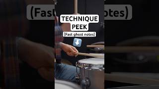 Fast ghost note technique for drummers.