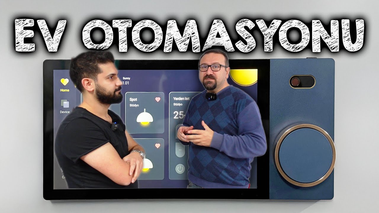 yeşil evimize ev otomasyonu yaptırdık | HDL Source 7 kontrol paneli kurulumu