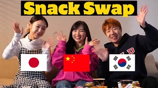 Chinese & Korean & Japanese Swap Snacks