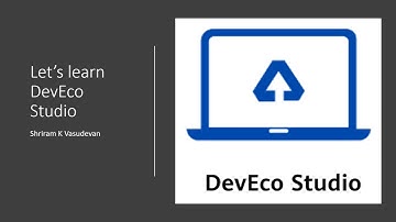7. HarmonyOS - Installation of DevEco Studio and HarmonyOS SDK