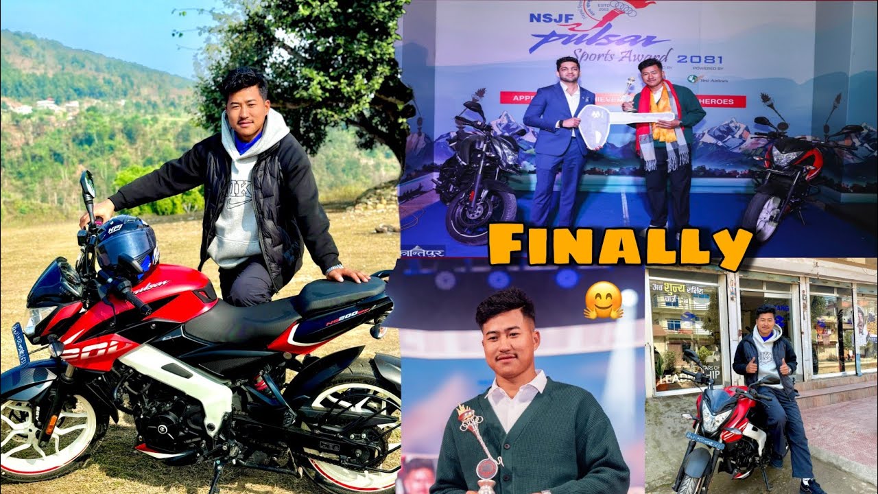 NSJF Pulsar Sports Award 2081 - CHAMPION - NS 200 Bike Ayo Hai 🤗.