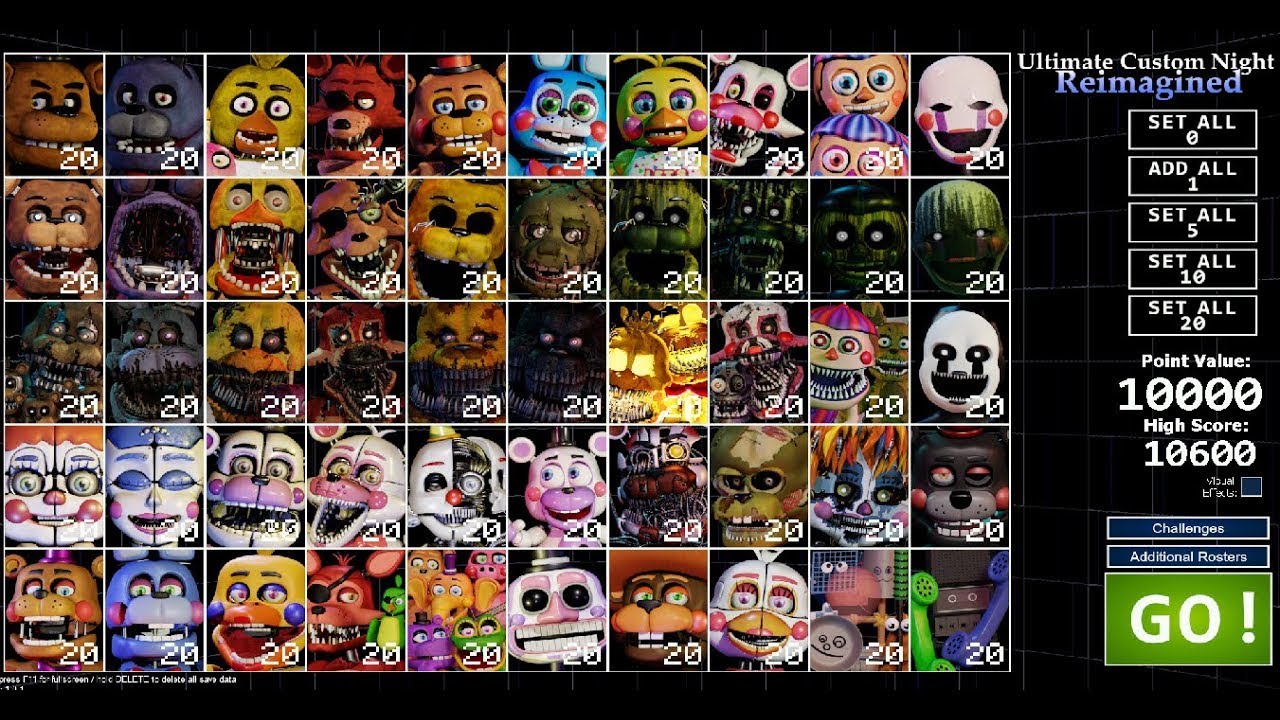 Ultimate ultimate Custom Night 2.0