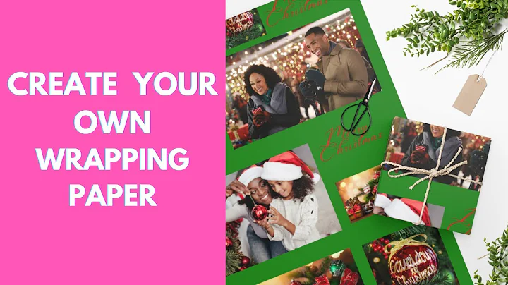 How to Create Custom  Print On Demand Wrapping Paper in Printify and Canva #canva #pouidesigns