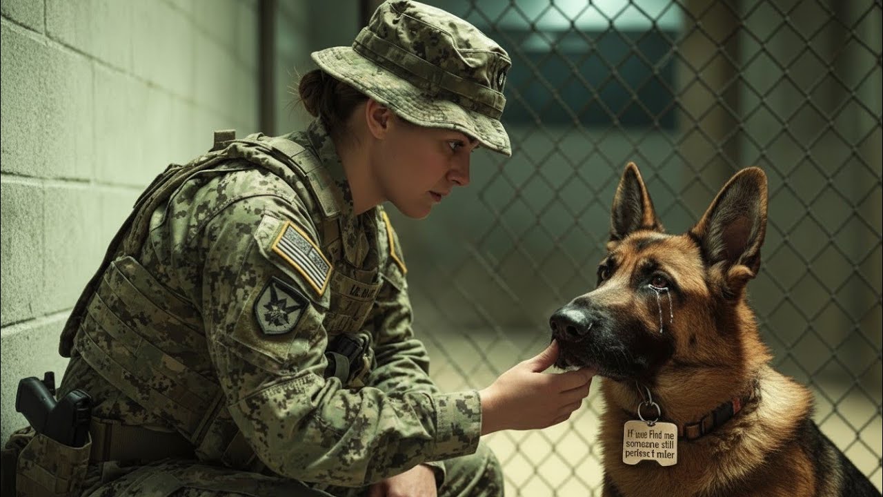 Никто не хотел забирать этого вышедшего на пенсию служебного пса – пока морской пехотинец из подр...