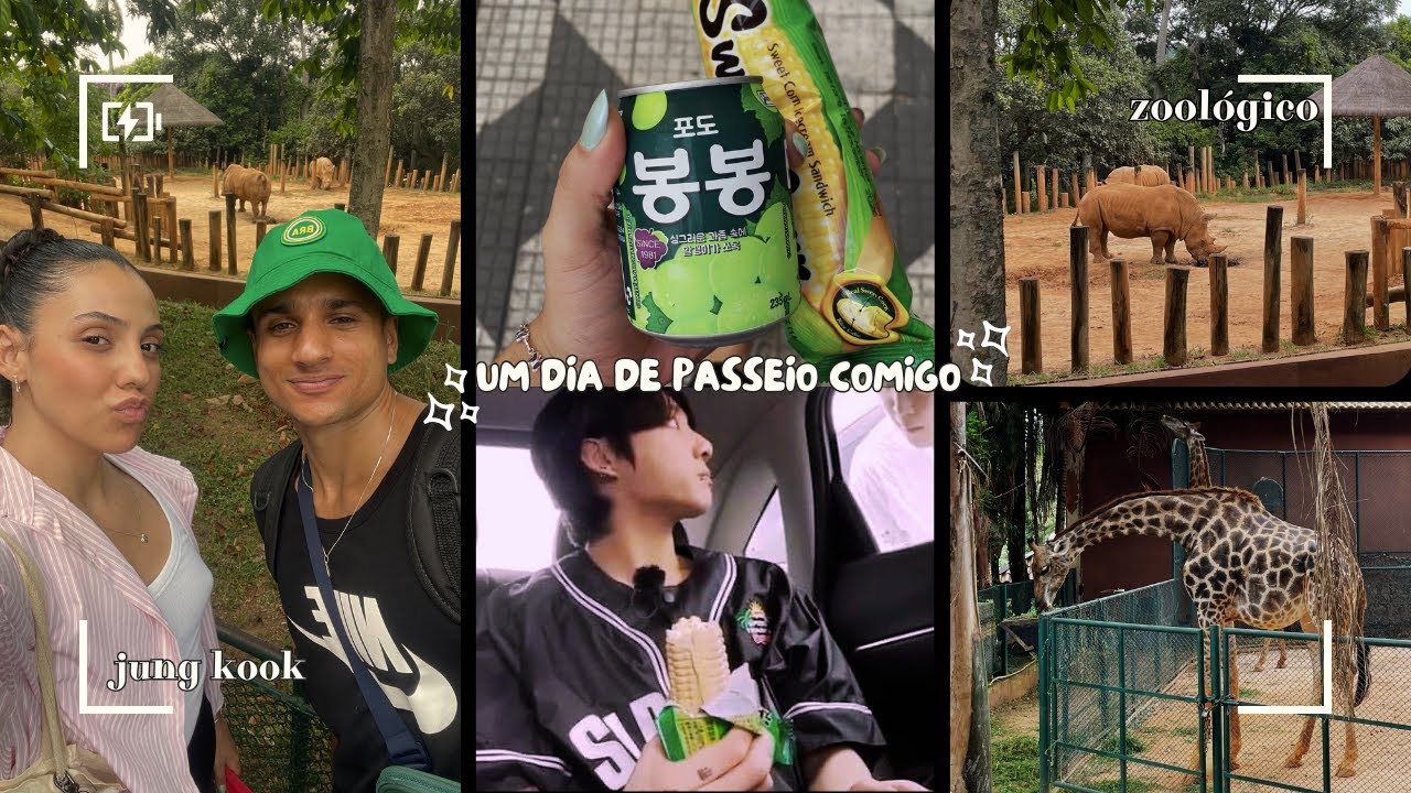 VLOG | Zoológico, Bom Retiro, Sorvete do Jung Kook do BTS