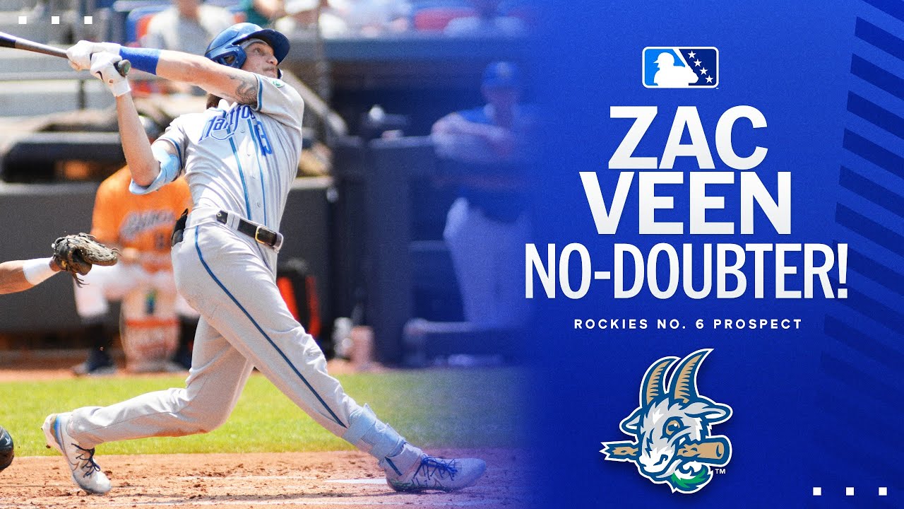 Zac Veen's solo home run | MiLB Highlights - YouTube