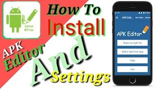 APK Editor | How To Install Apk Software | How To Full Setting APK Editor Software screenshot 3