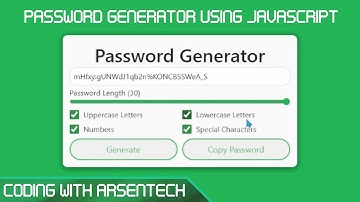 Build a Secure Password Generator with JavaScript